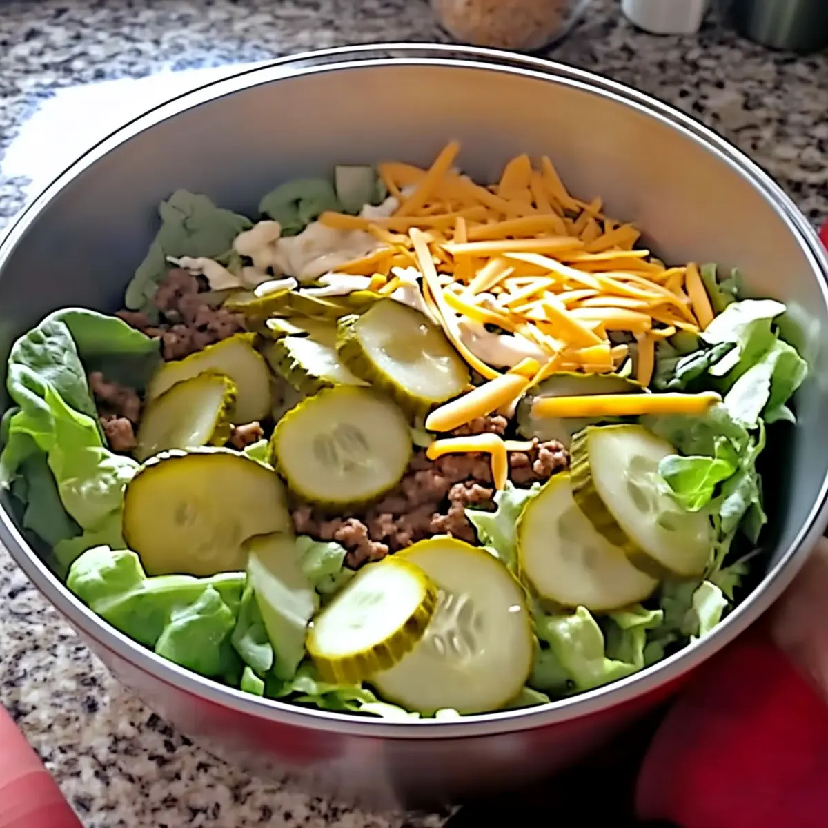 Keto Big Mac Salad Recipe: Enjoy Classic Flavors Guilt-Free