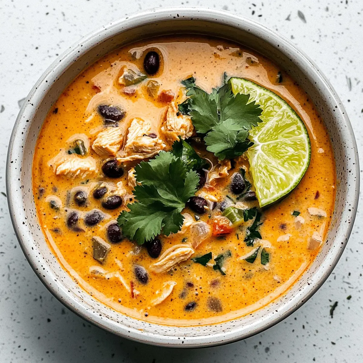Creamy Chicken, Poblano, and Black Bean Soup for Cozy Nights