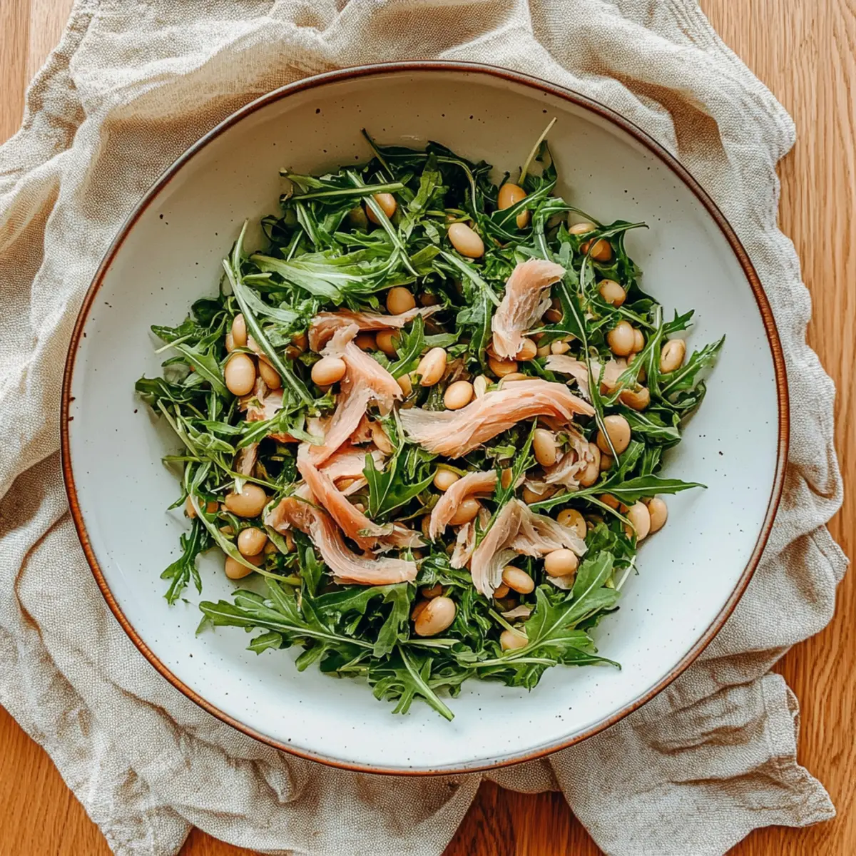 Arugula Salad with Tuna: A Fresh 15-Minute Delight