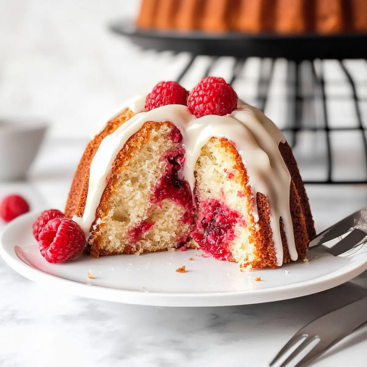 Raspberry White Chocolate Bundt Cake That Everyone Will Love