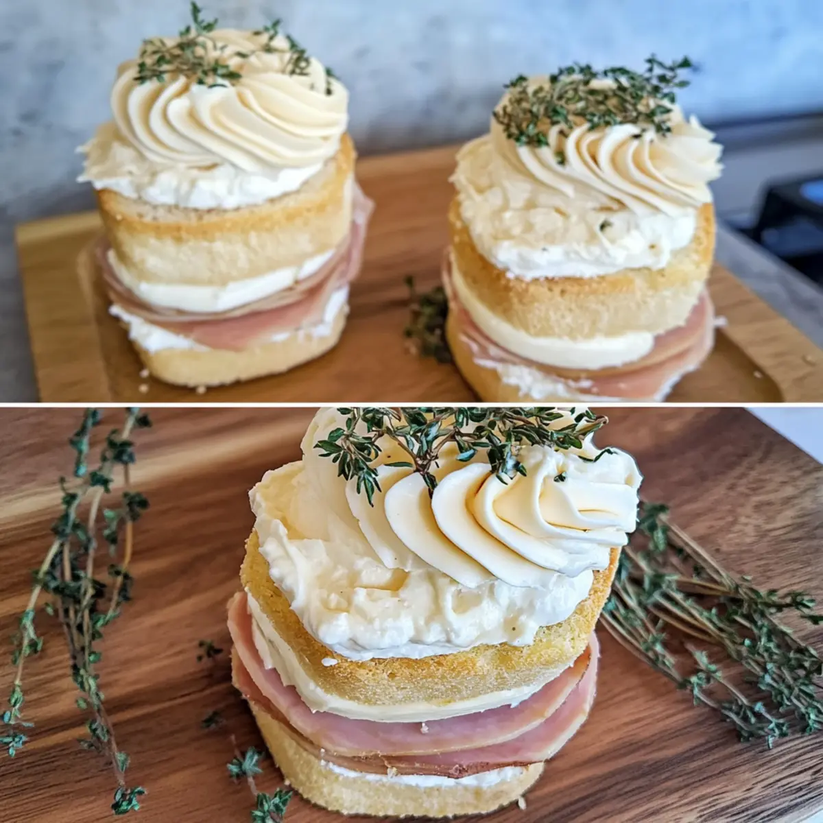 Delicious Double-Stacked Mini Sandwiches for Your Next Party