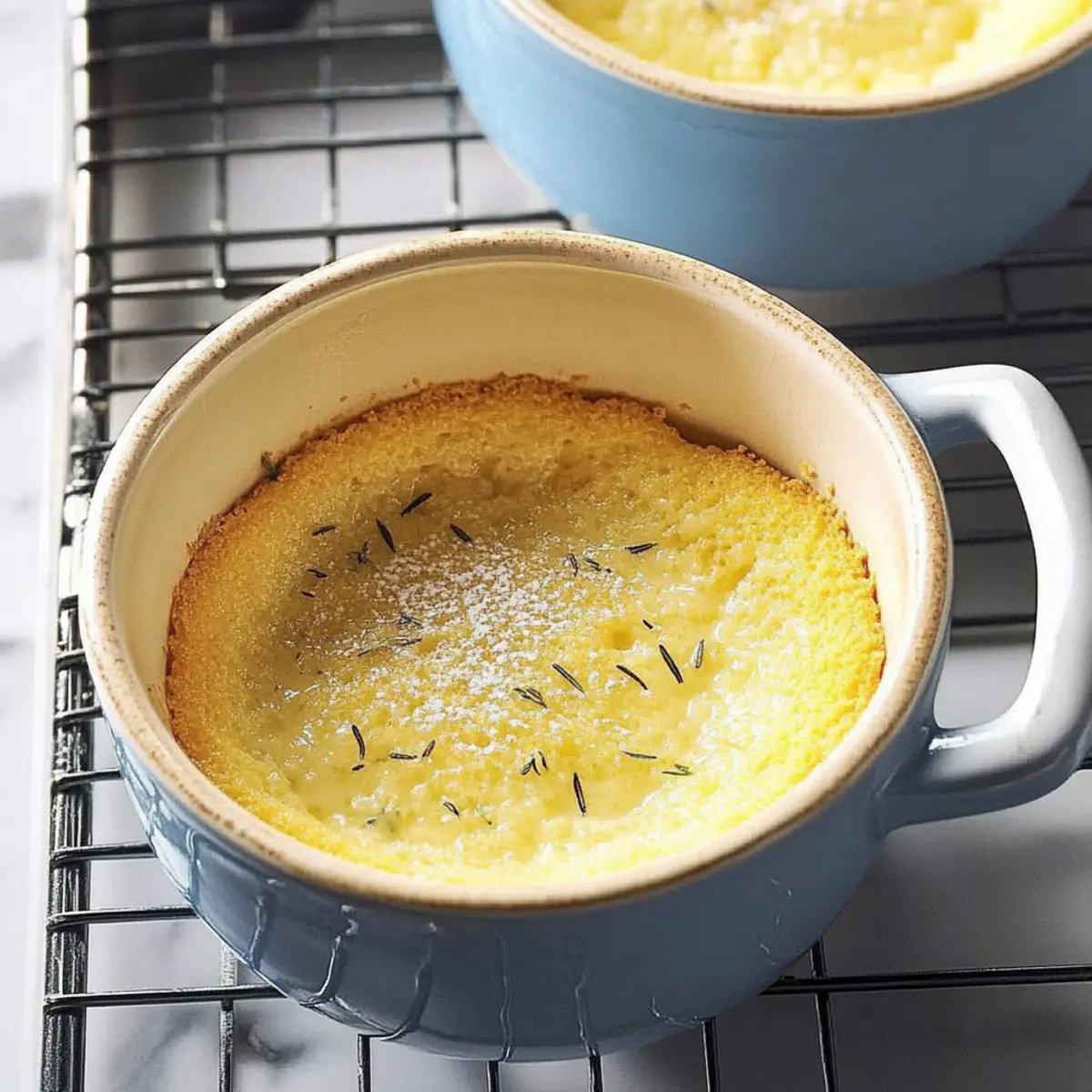 Delightful Rosemary & Thyme Lemon Pudding Cakes to Savor