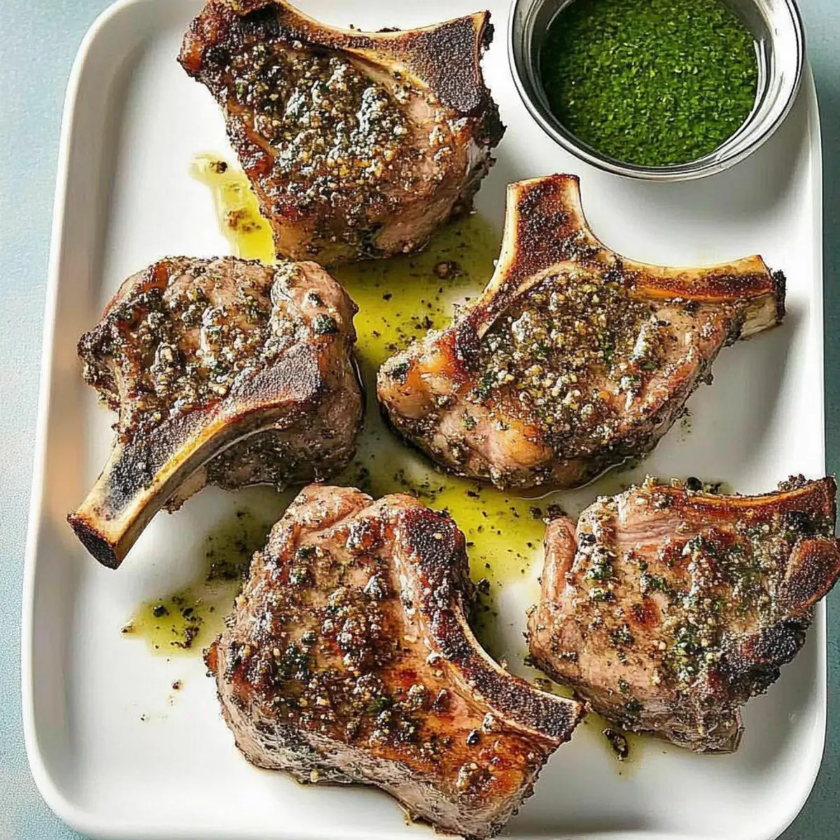 Savory Lamb Chops with Herbed Crust for Perfect Dinners