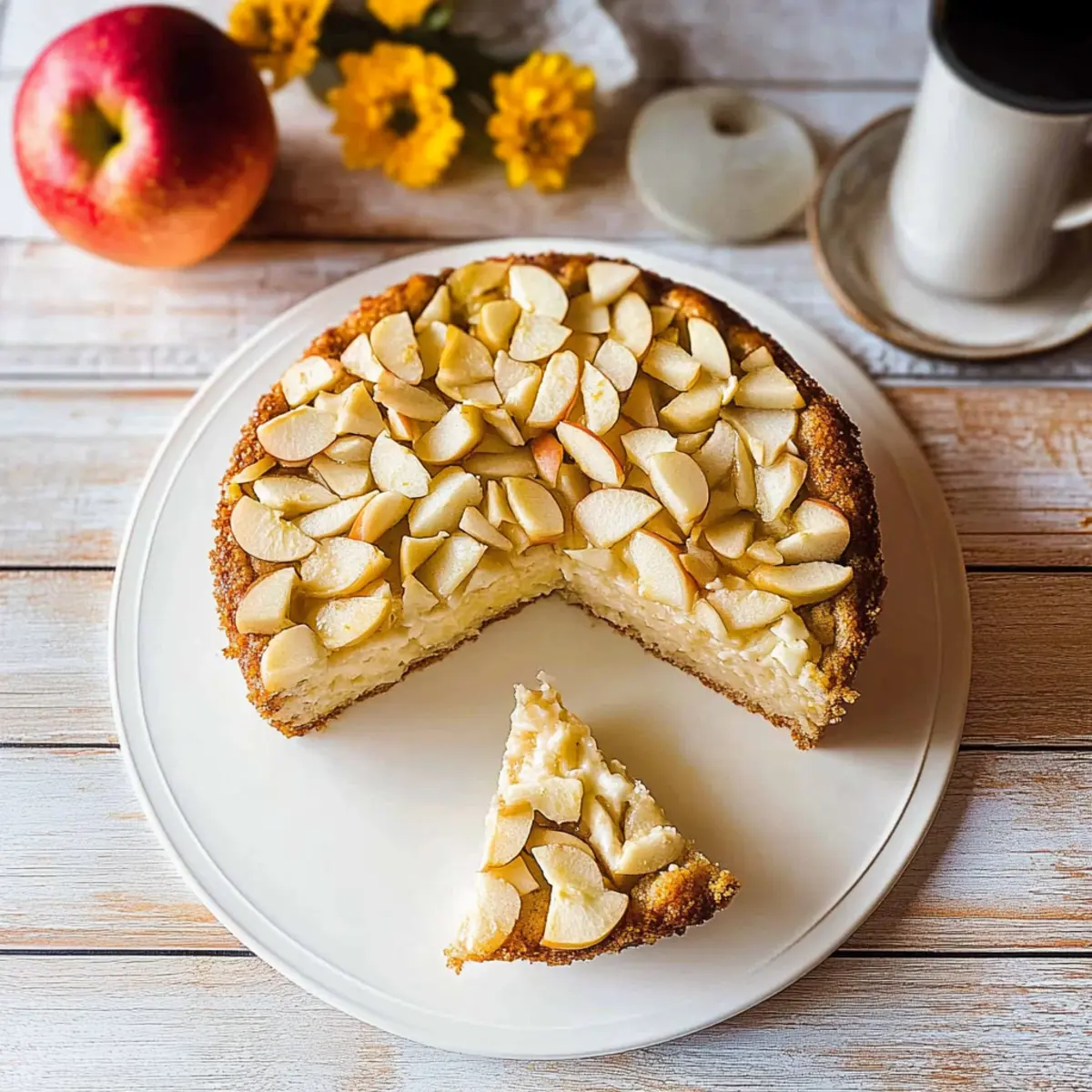 Gluten-Free French Apple Cake: A Sweet Cloud of Delight