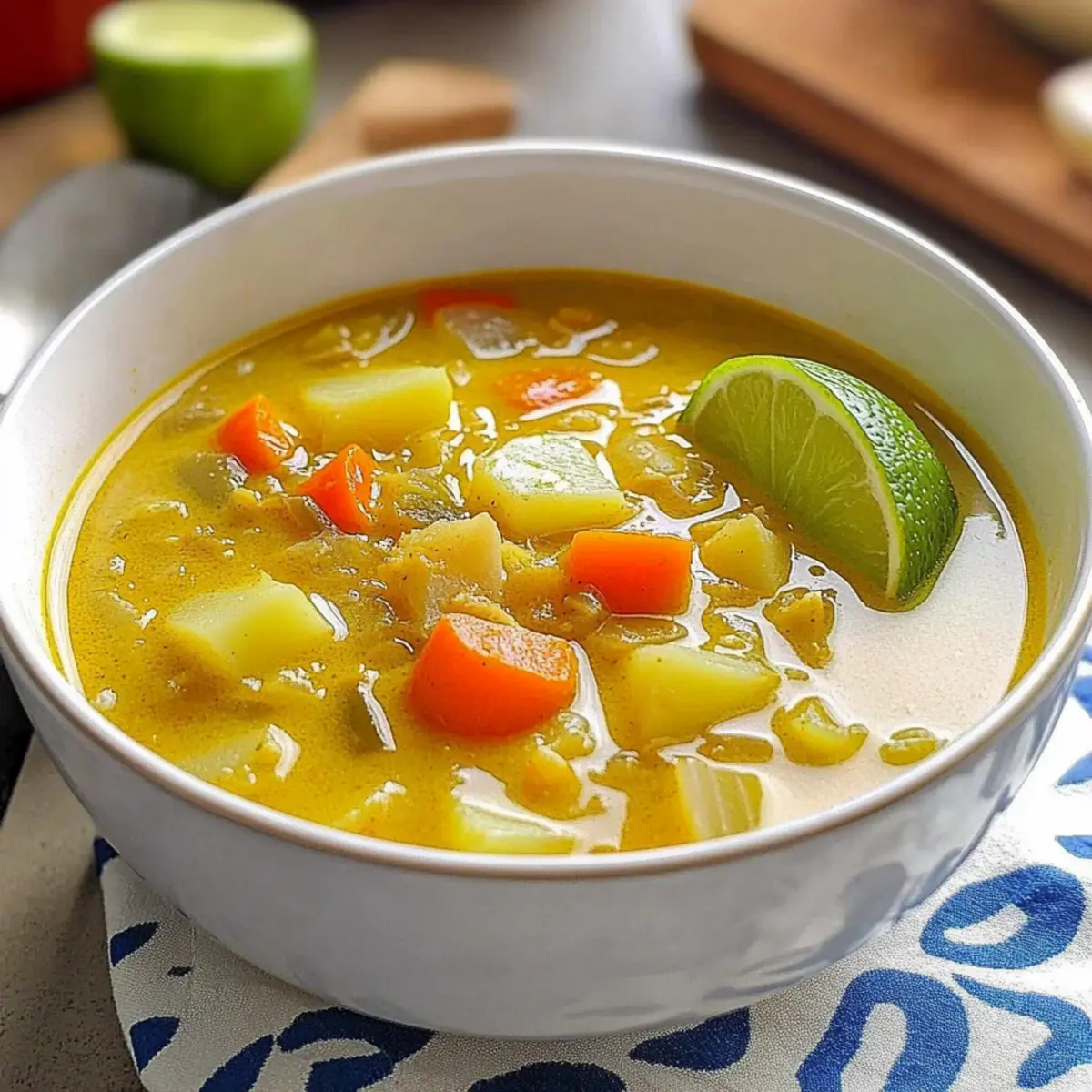 Creamy Coconut Curry Vegetable Soup That Warms Your Soul