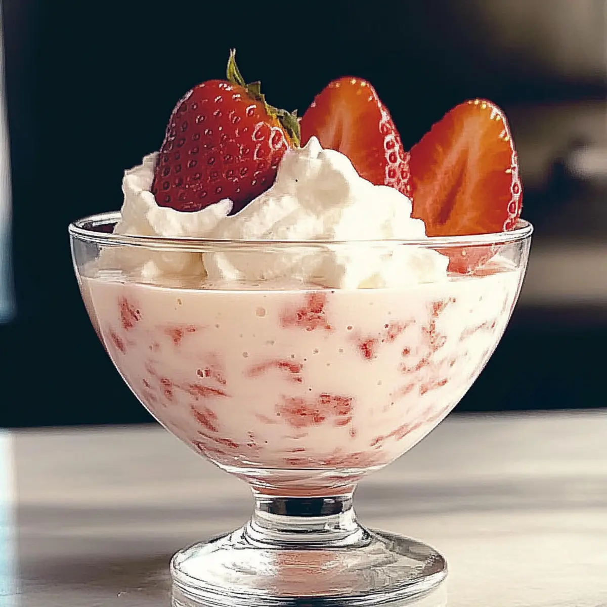Delicious Strawberry Rhubarb Cream for a Refreshing Treat