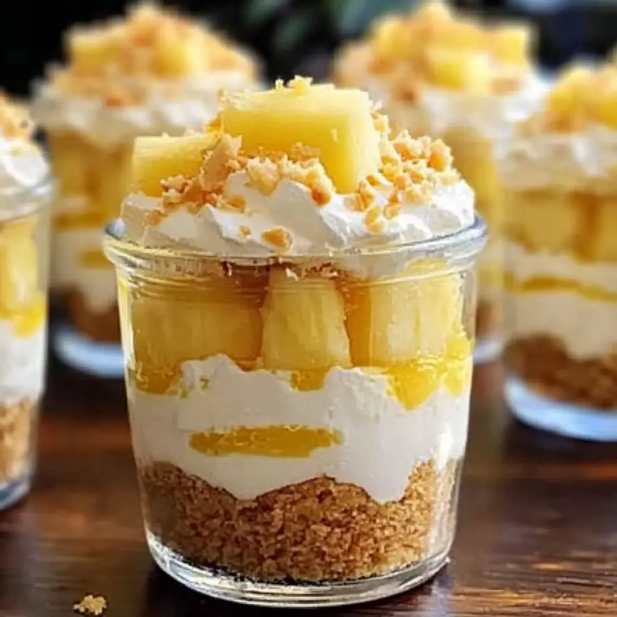 Hawaiian Dream Dessert Cups: No-Bake Tropical Bliss for You