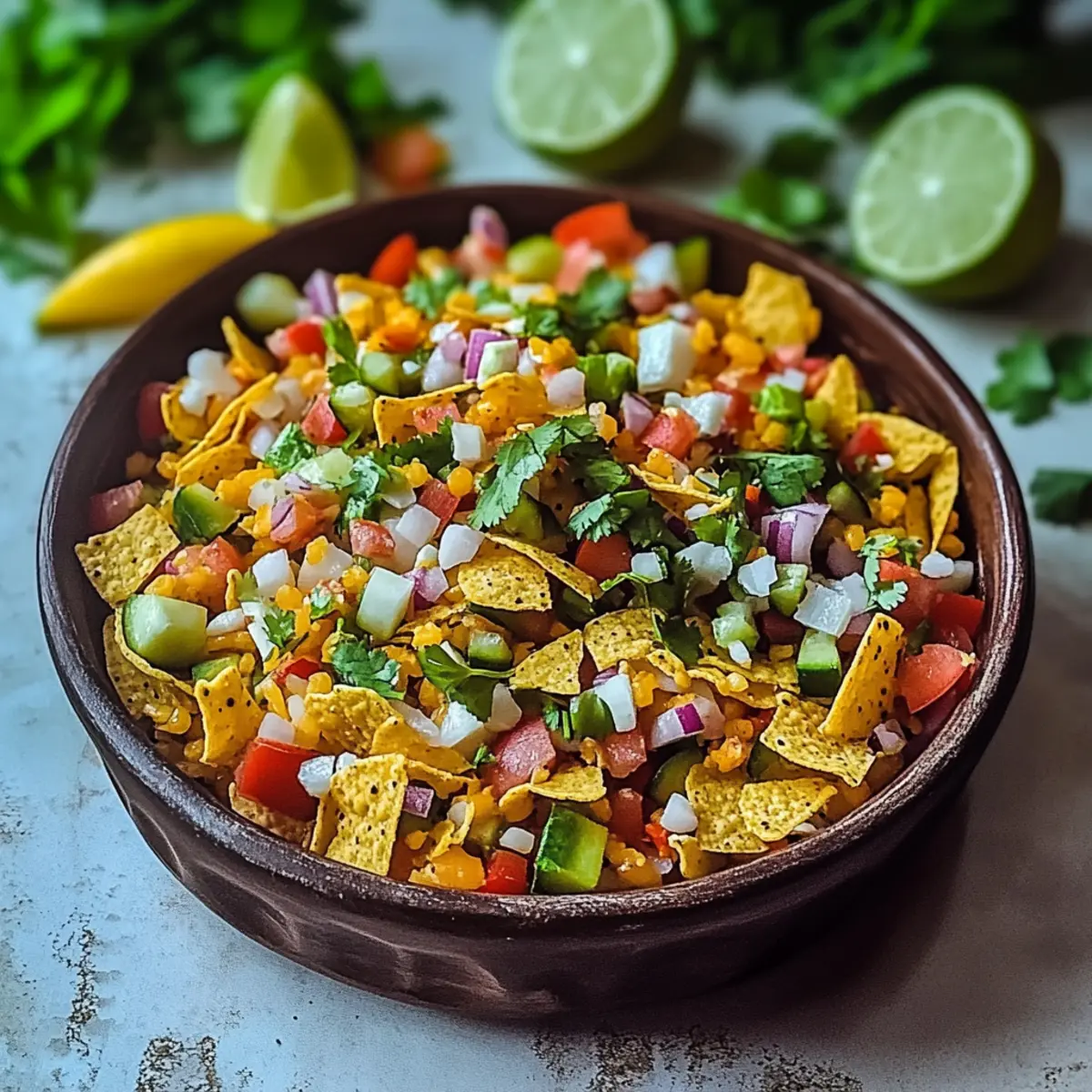 Delicious Mexican Bhel Puri: A Crunchy Flavor Fiesta