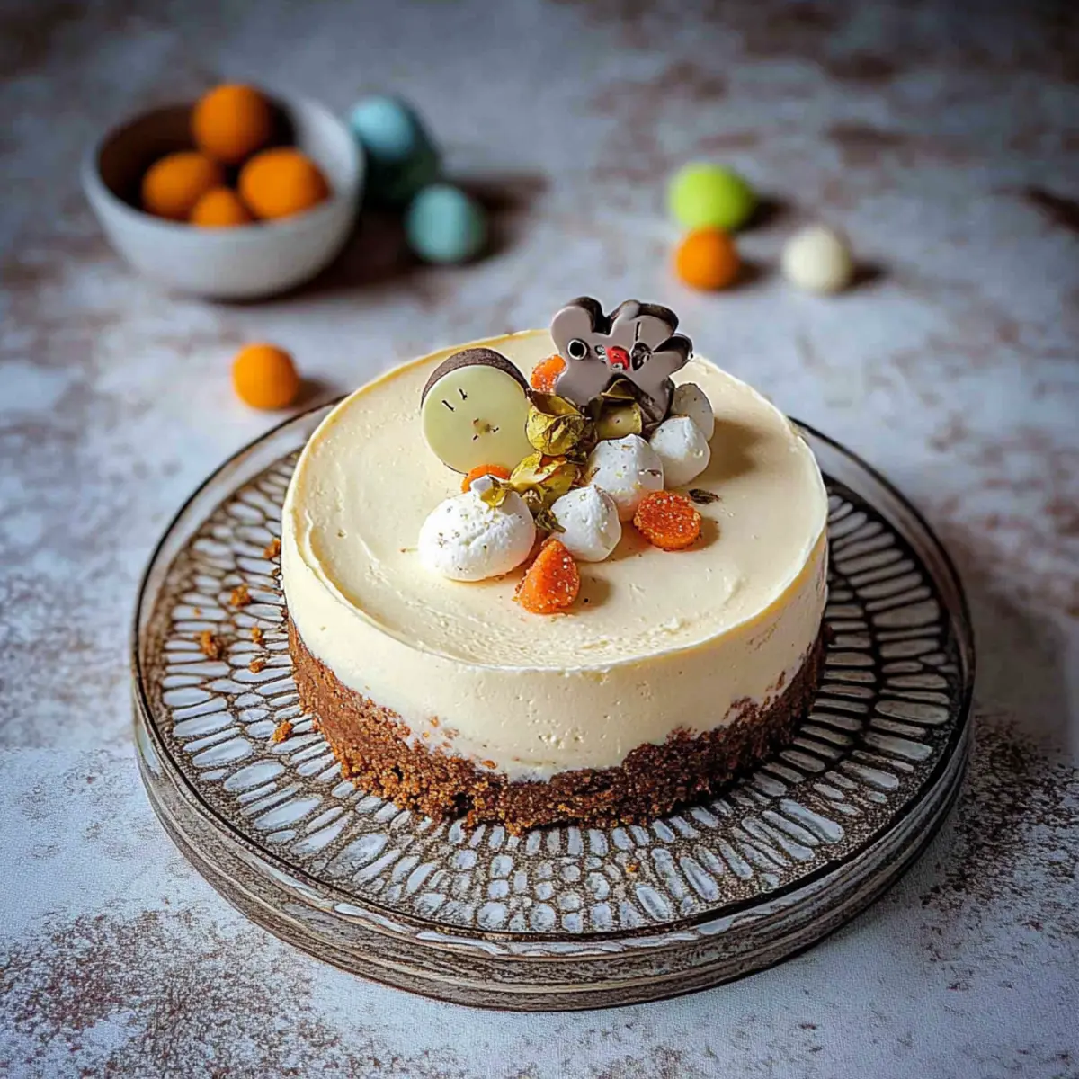 Heavenly Carrot Cake Cheesecake for Your Easter Table