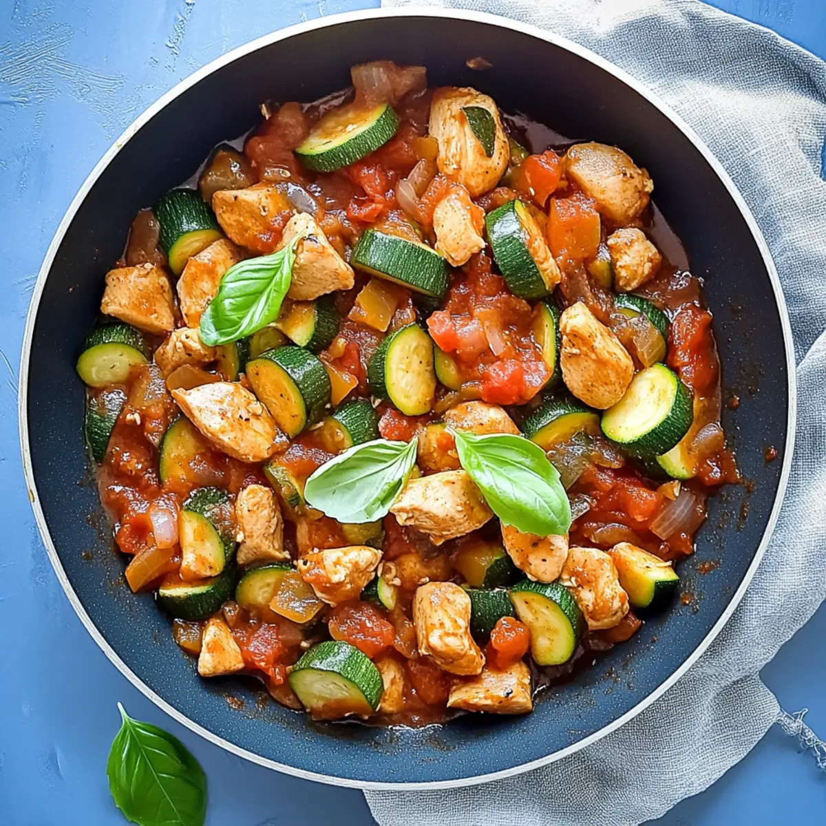 Italian Chicken Zucchini Skillet: Quick Comfort in 30 Minutes