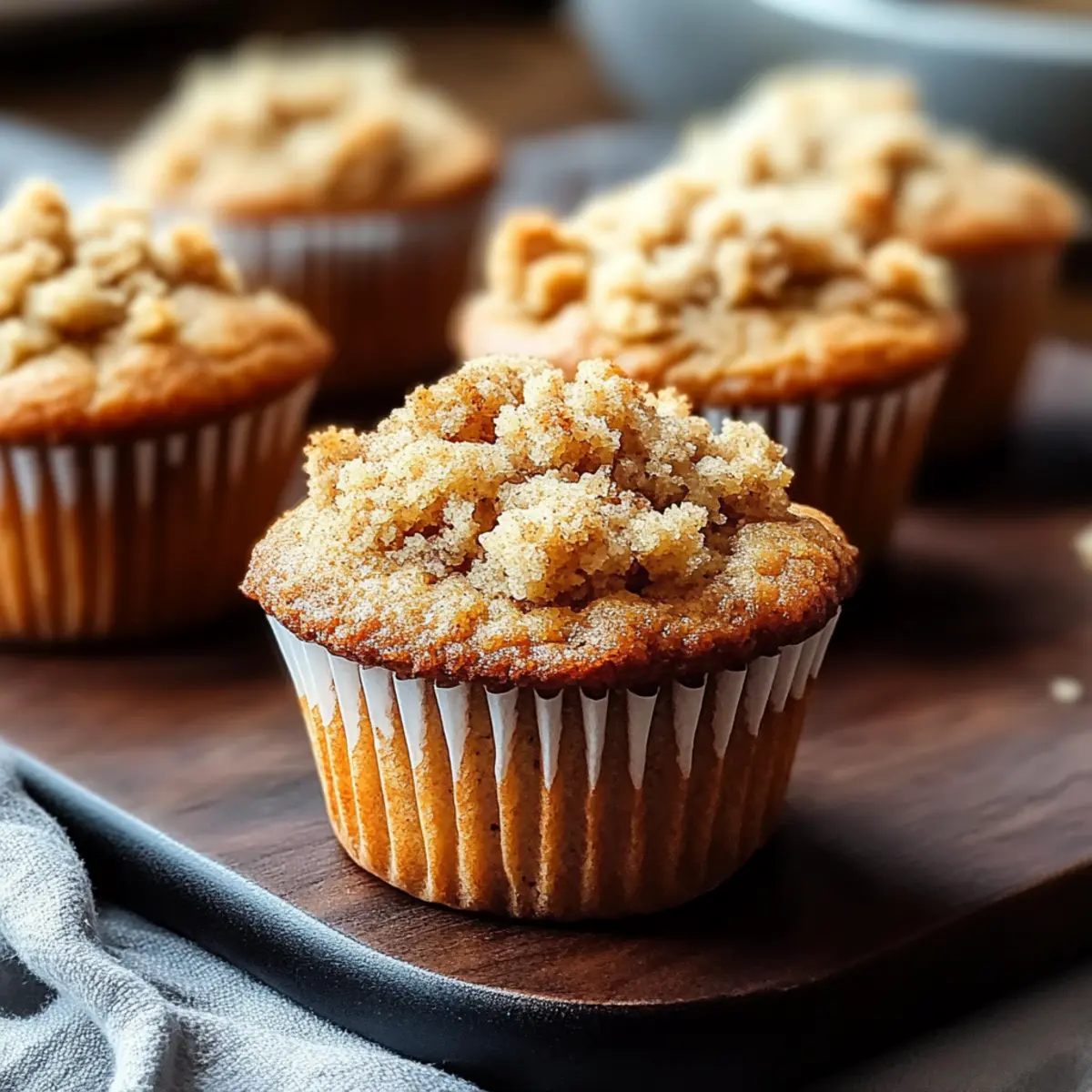 Deliciously Soft Coffee Cake Muffins for Cheerful Mornings