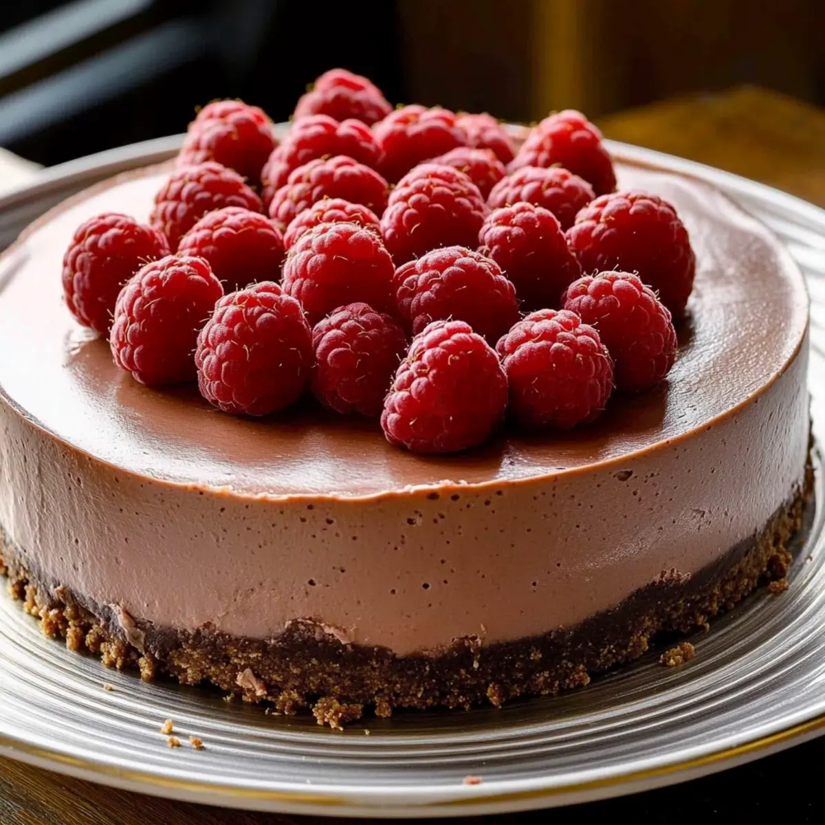 Decadent Chocolate and Raspberry Cheesecake You’ll Love