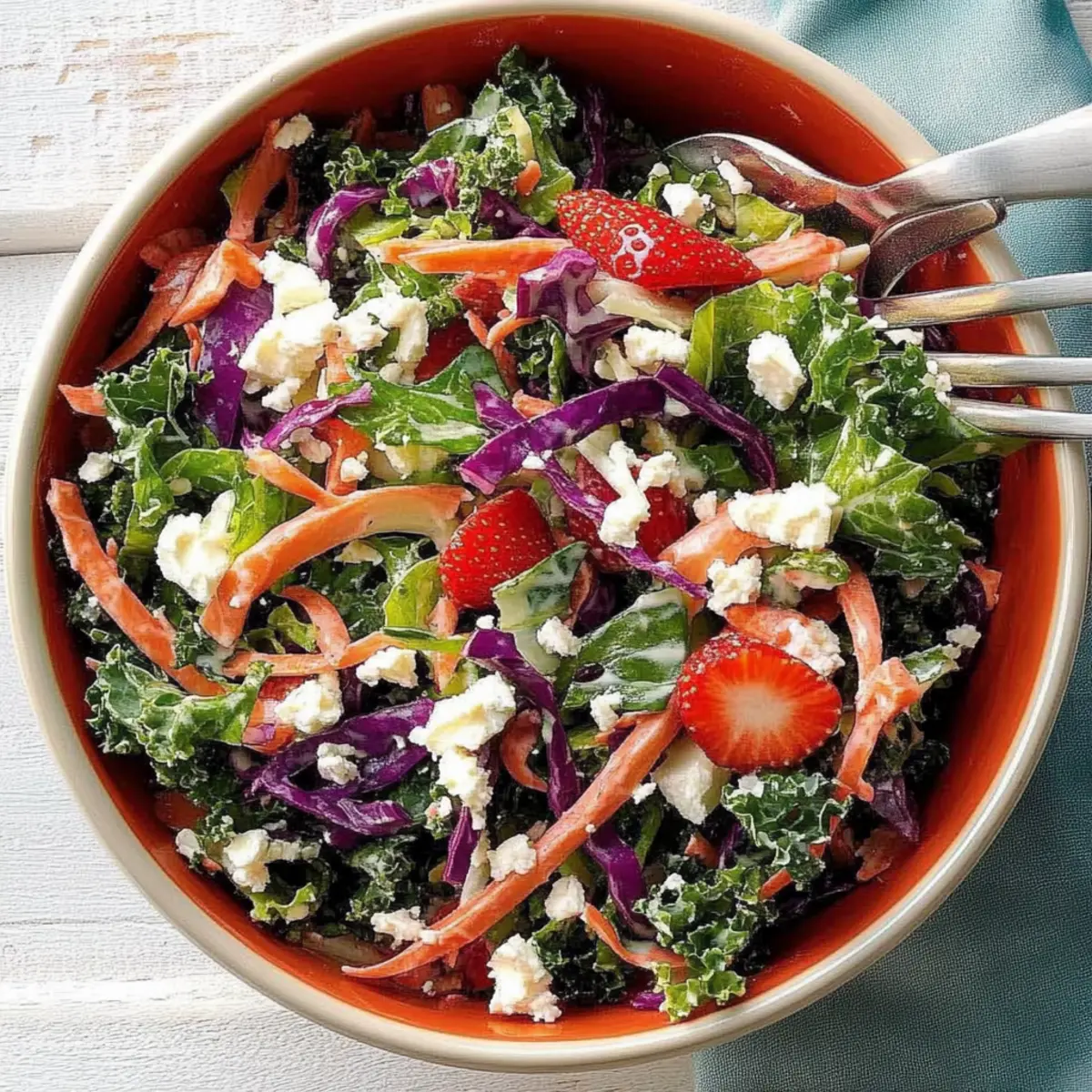 Kale Slaw Spring Salad: A Crunchy, Zesty Delight