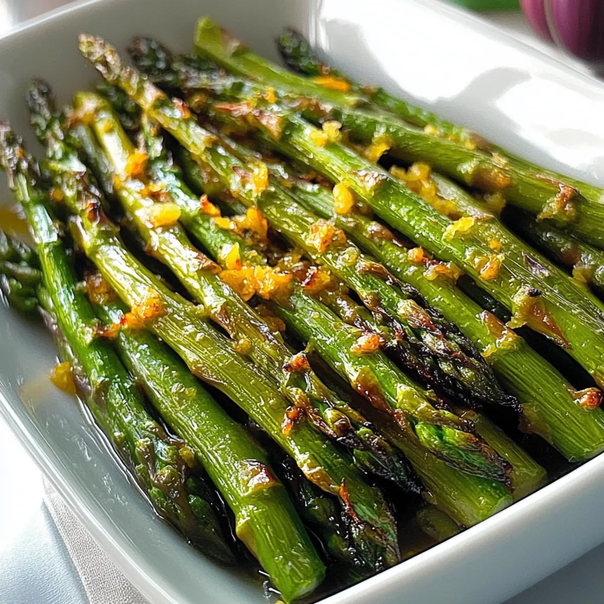 Zesty Lemon-Roasted Asparagus for a Fresh Dinner Delight