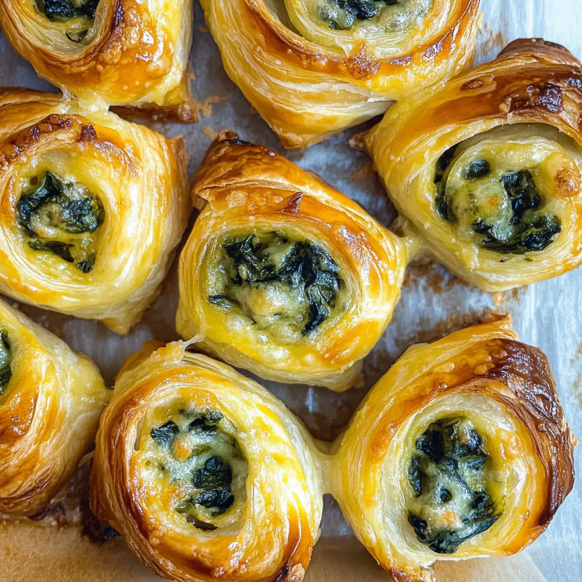 Irresistible Puff Pastry Spinach Rolls for Festive Gatherings