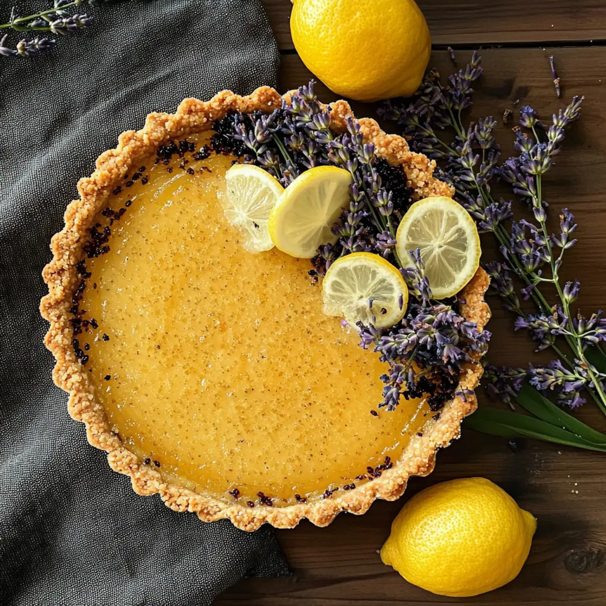 Lavender Lemon Easter Tart: A Springtime Sensation to Savor