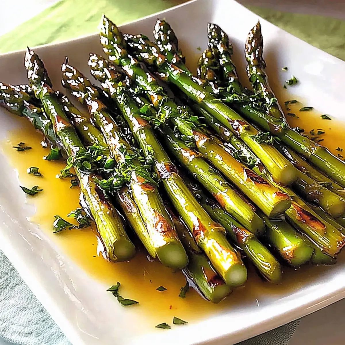 Savory Tarragon Asparagus with Honey Glaze Delight