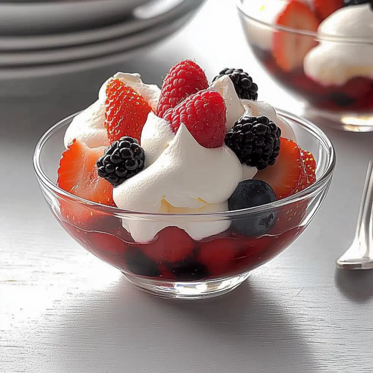 Cookies ‘n’ Cream Berry Desserts: A Light & Lush Delight