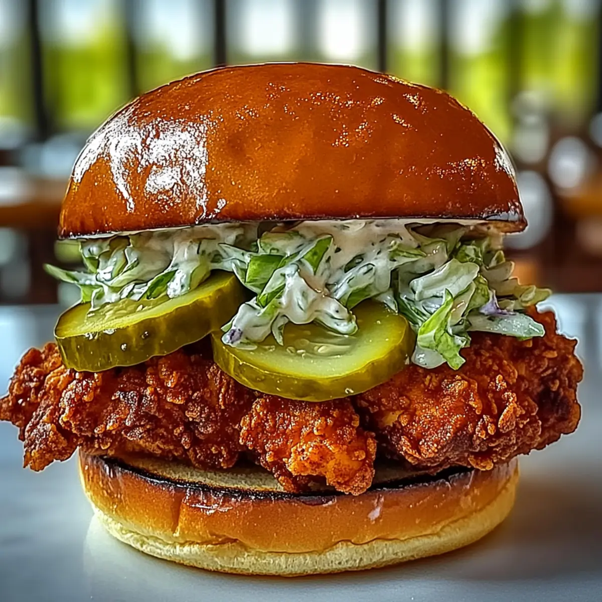 Irresistible Pickle Brined Fried Chicken Sandwich Recipe