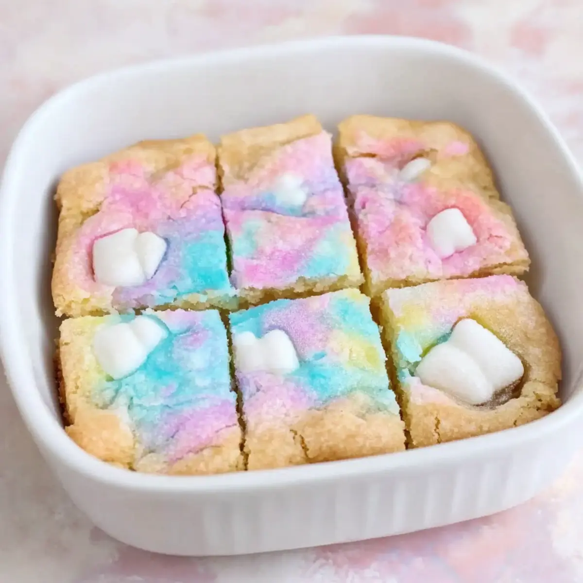 Easter Peeps Sugar Cookie Bars for a Colorful Spring Treat