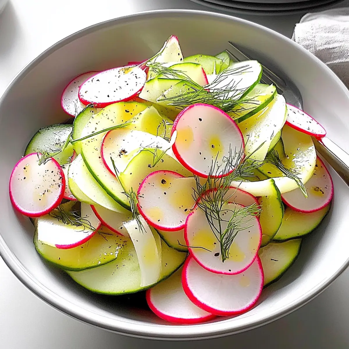 Crisp Shaved Fennel Salad with Apples for a Refreshing Crunch