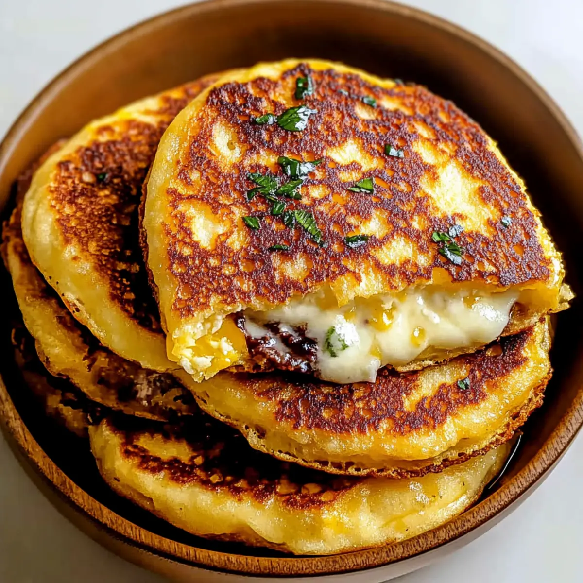 Sweet Corn Cachapas: Irresistibly Cheesy Comfort Food Bliss