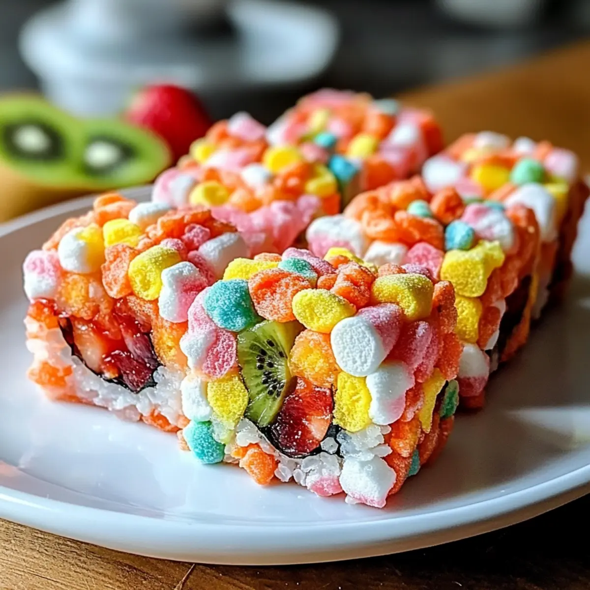 Sweet Fruity Pebbles Sushi: A Fun No-Bake Treat for Everyone