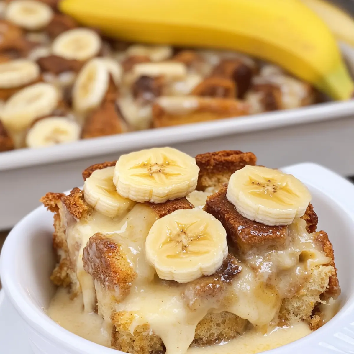 Irresistible Banana Bread Pudding for Cozy Mornings