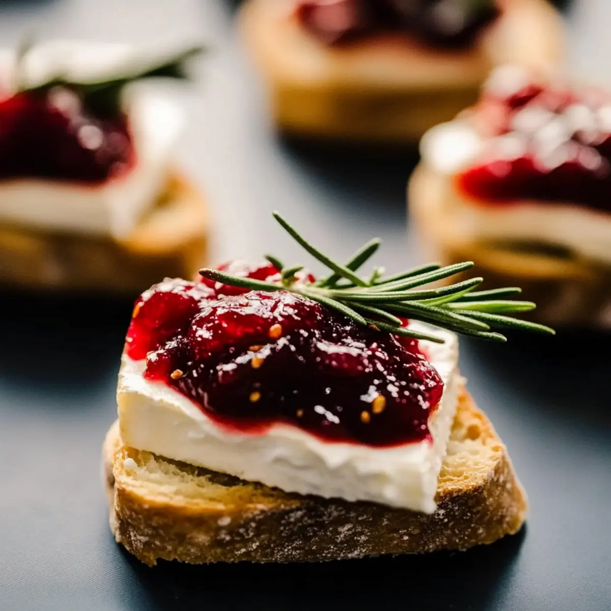 Cranberry Brie Crostini Bites: The Perfect Holiday Treat