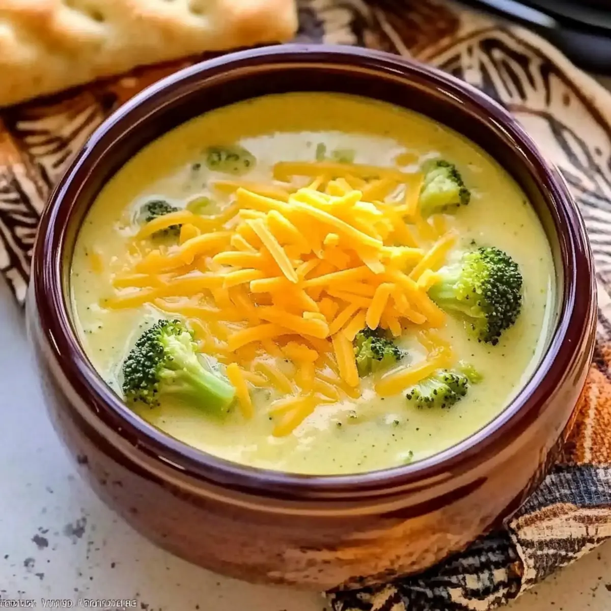 Creamy Slow Cooker Broccoli Cheddar Soup for Cozy Nights