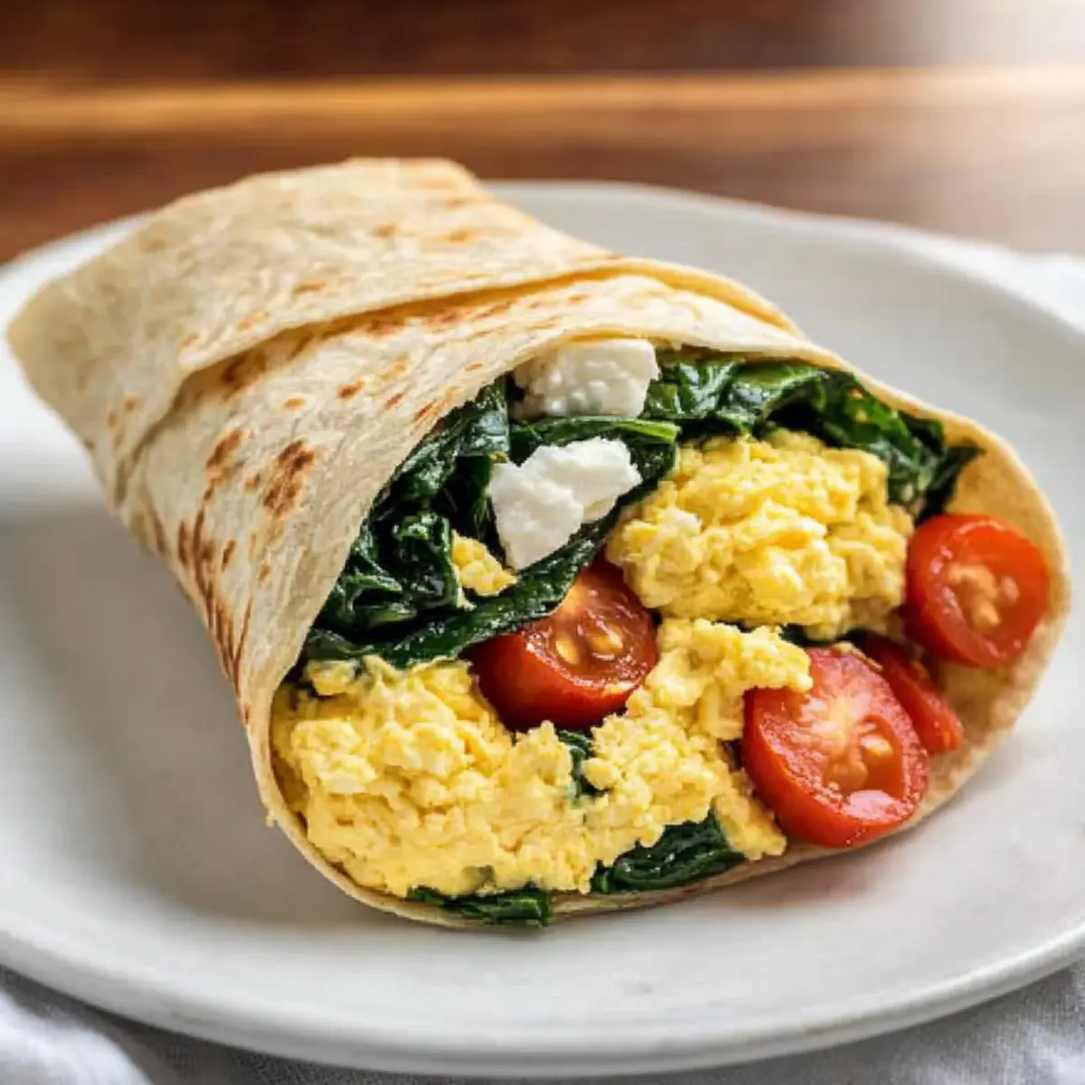 Savory Spinach Feta Breakfast Wraps for Busy Mornings
