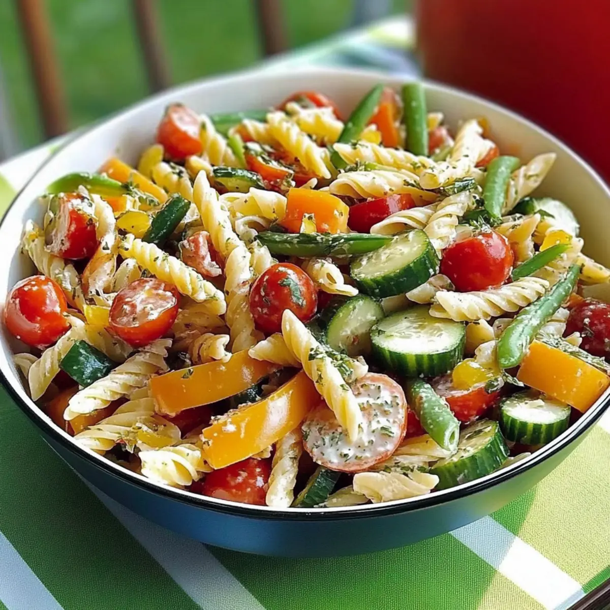 Garden Vegetable Pasta Salad that Brightens Your Day