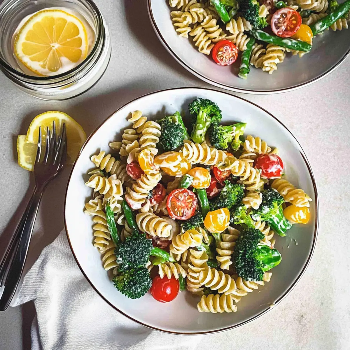 Vibrant Lemon Pasta Salad That Dances with Fresh Flavors