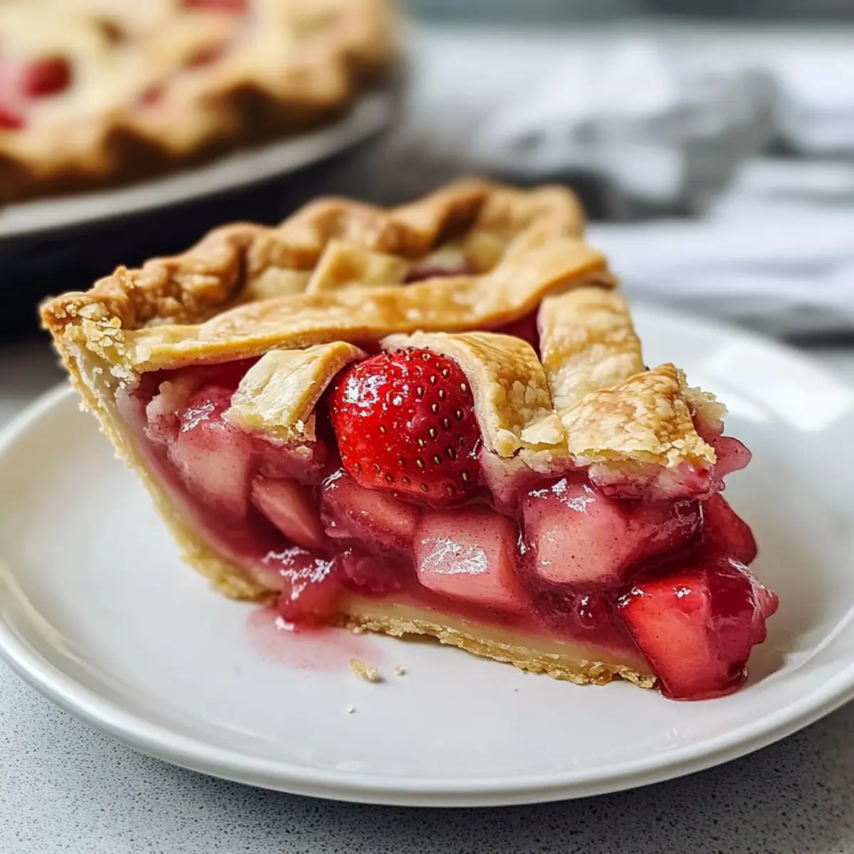 Sweet and Tart Strawberry Rhubarb Pie Your New Favorite Dessert