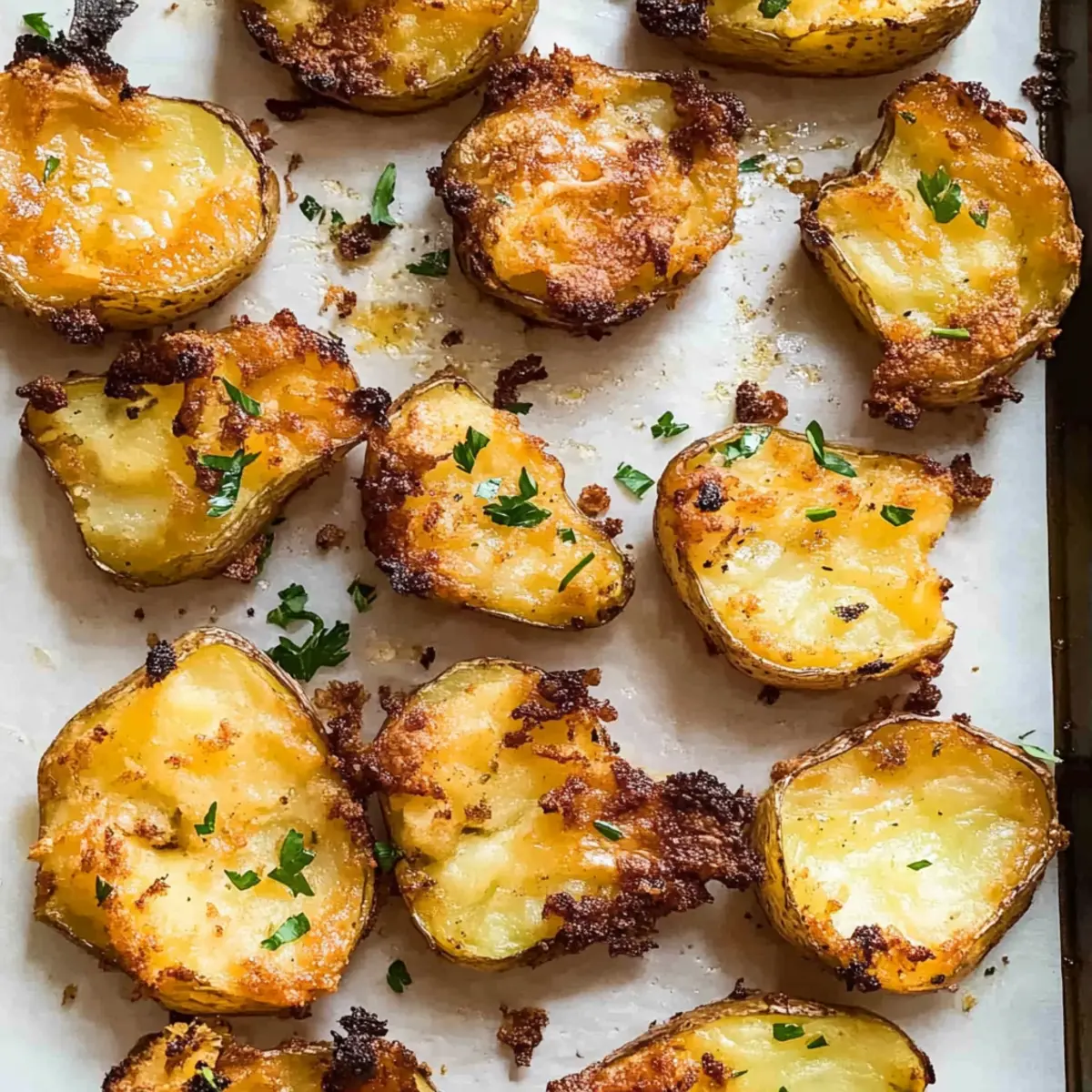 Crispy Smashed Potatoes: A Buttery Crunch You Can't Resist