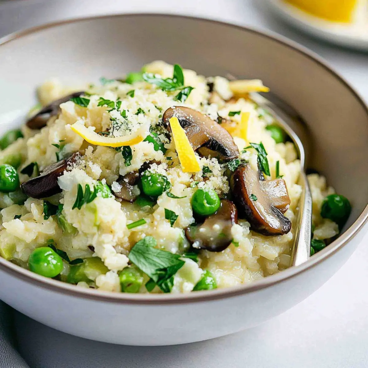 Creamy Low Carb Cauliflower Risotto You’ll Crave Again!