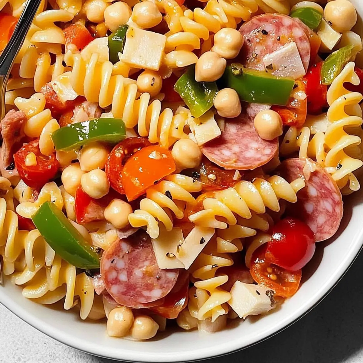 Bold and Flavorful Antipasto Pasta Salad to Wow Guests