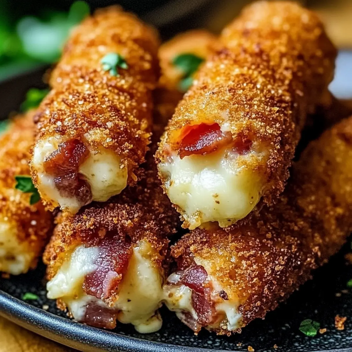 Delicious Spicy Nashville Bacon Mozzarella Sticks in 30 Minutes