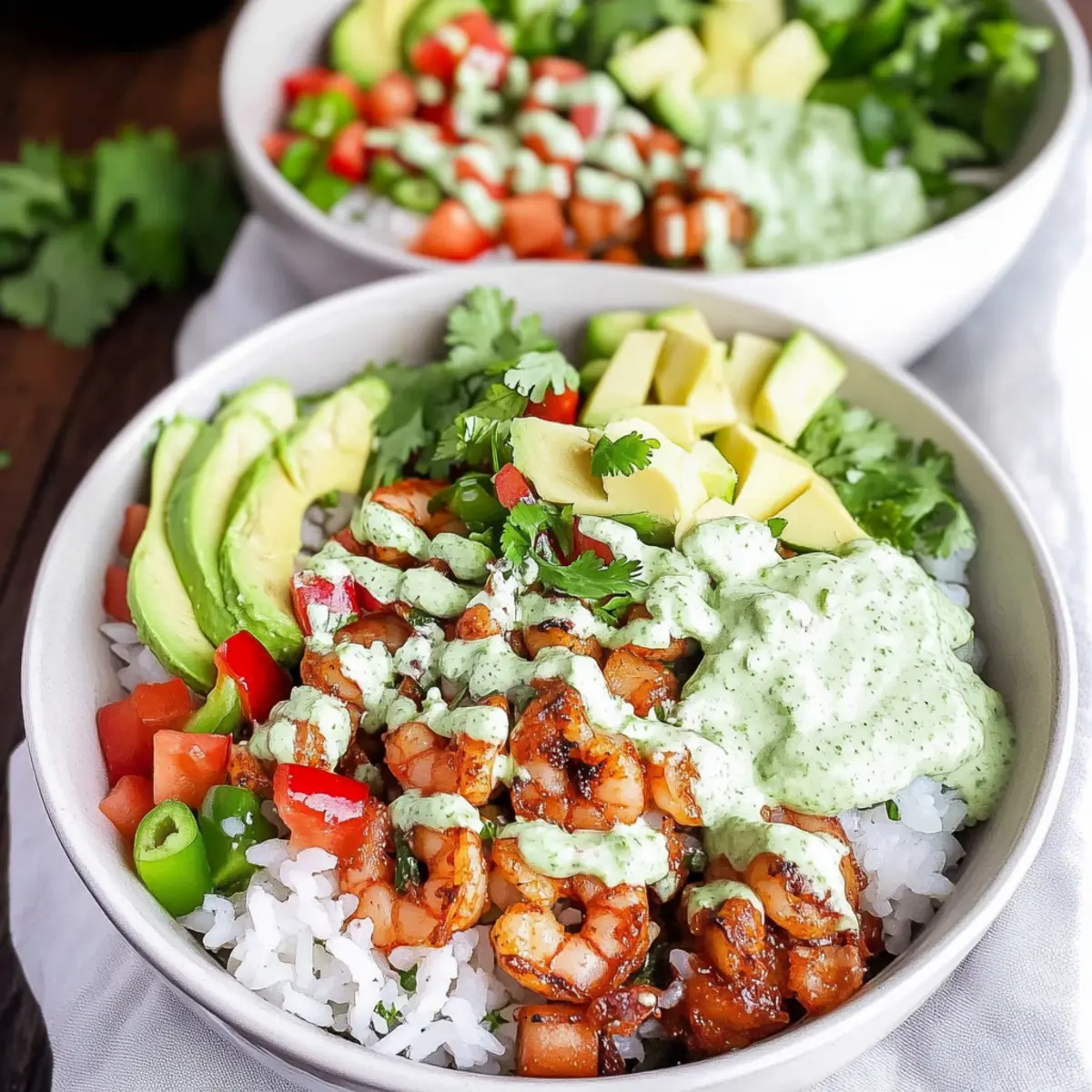 Delicious Mexican Rice Bowls with Shrimp in 30 Minutes