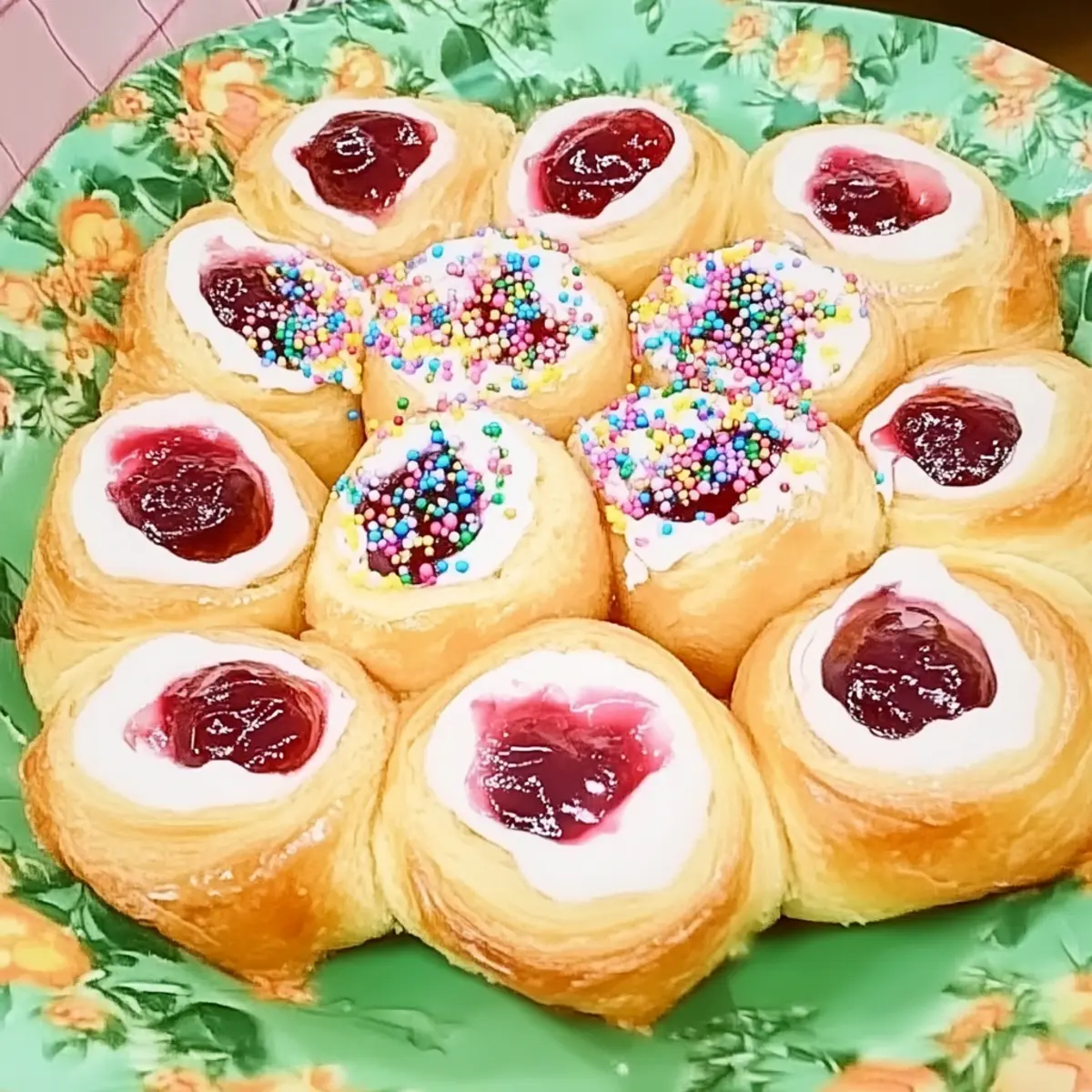 Easter Egg Cream Cheese Danish – A Sweet Brunch Surprise