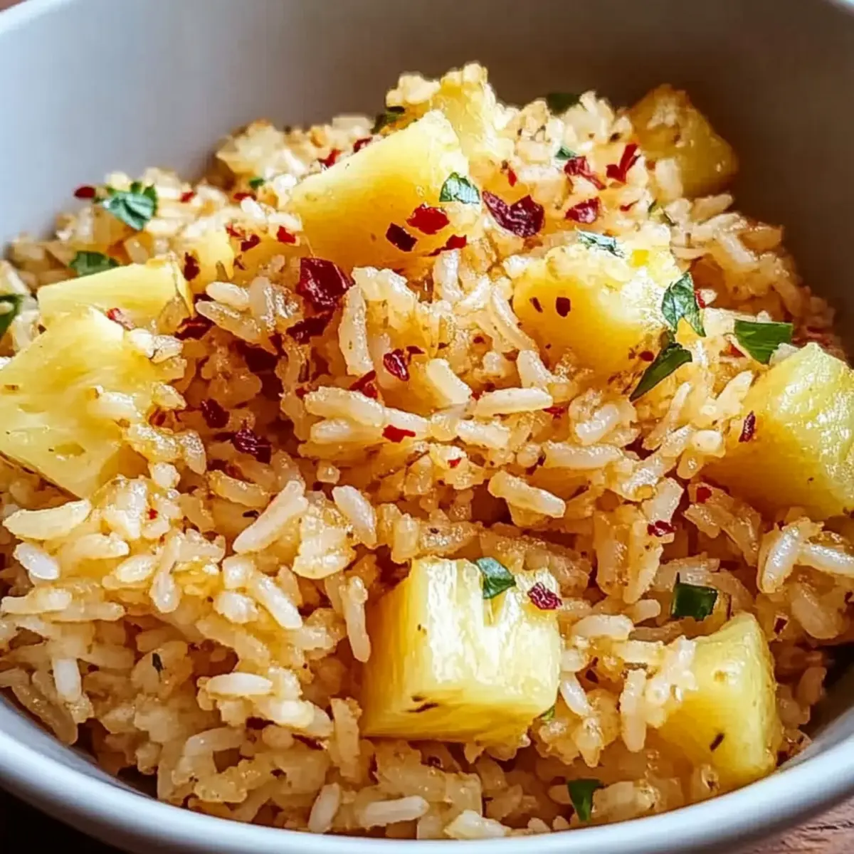 Pineapple Rice Recipe – Sweet, Spicy, One-Pot Joy!