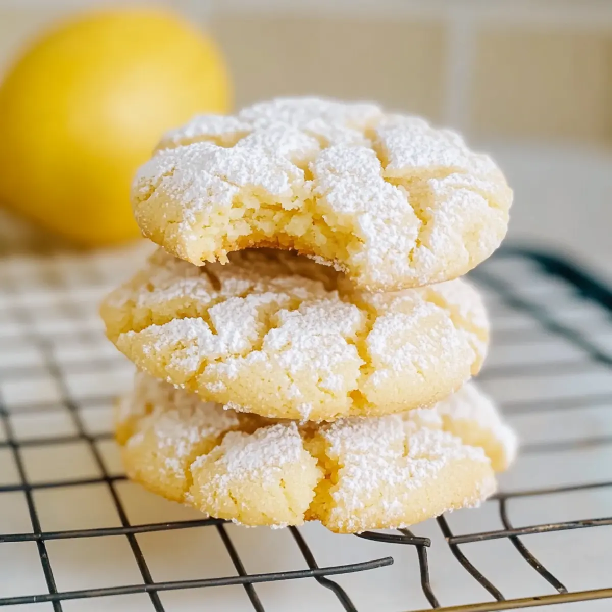 Irresistibly Chewy Lemon Crinkle Cookies You’ll Love