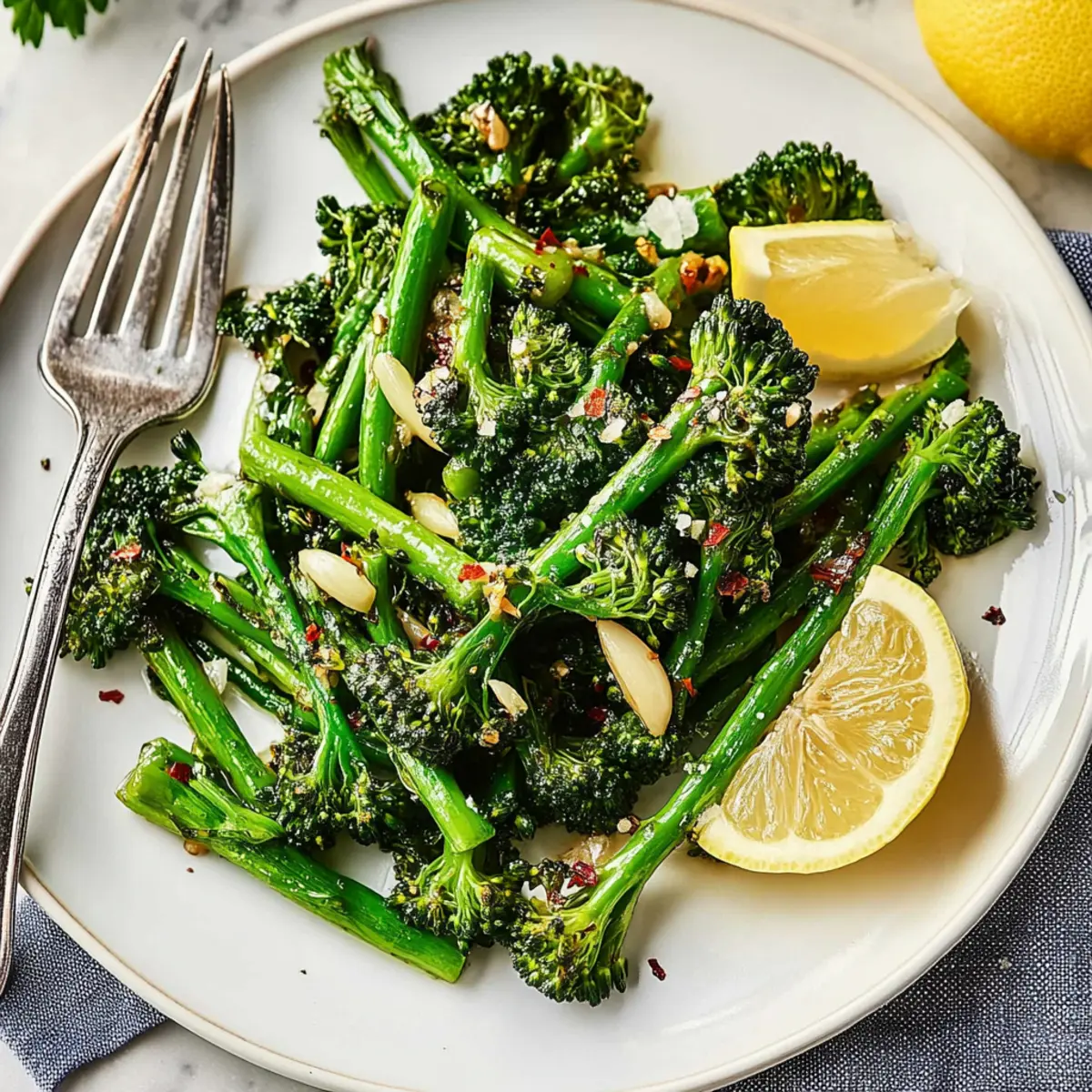 Sautéed Broccolini: Quick, Flavorful Side for Any Meal