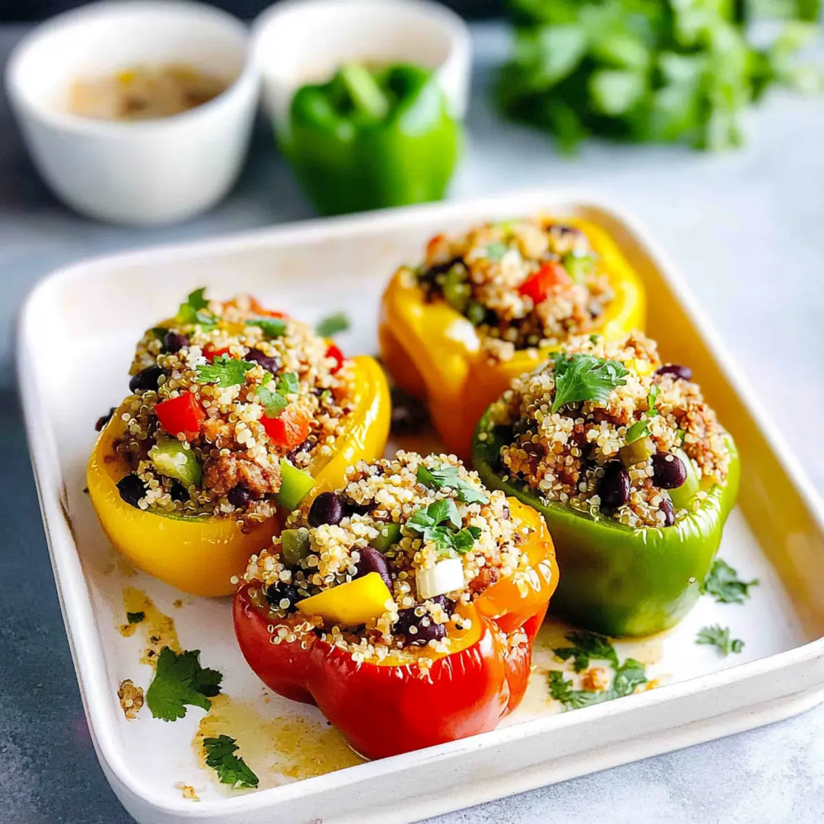 Ground Turkey Stuffed Peppers for a Wholesome Family Meal