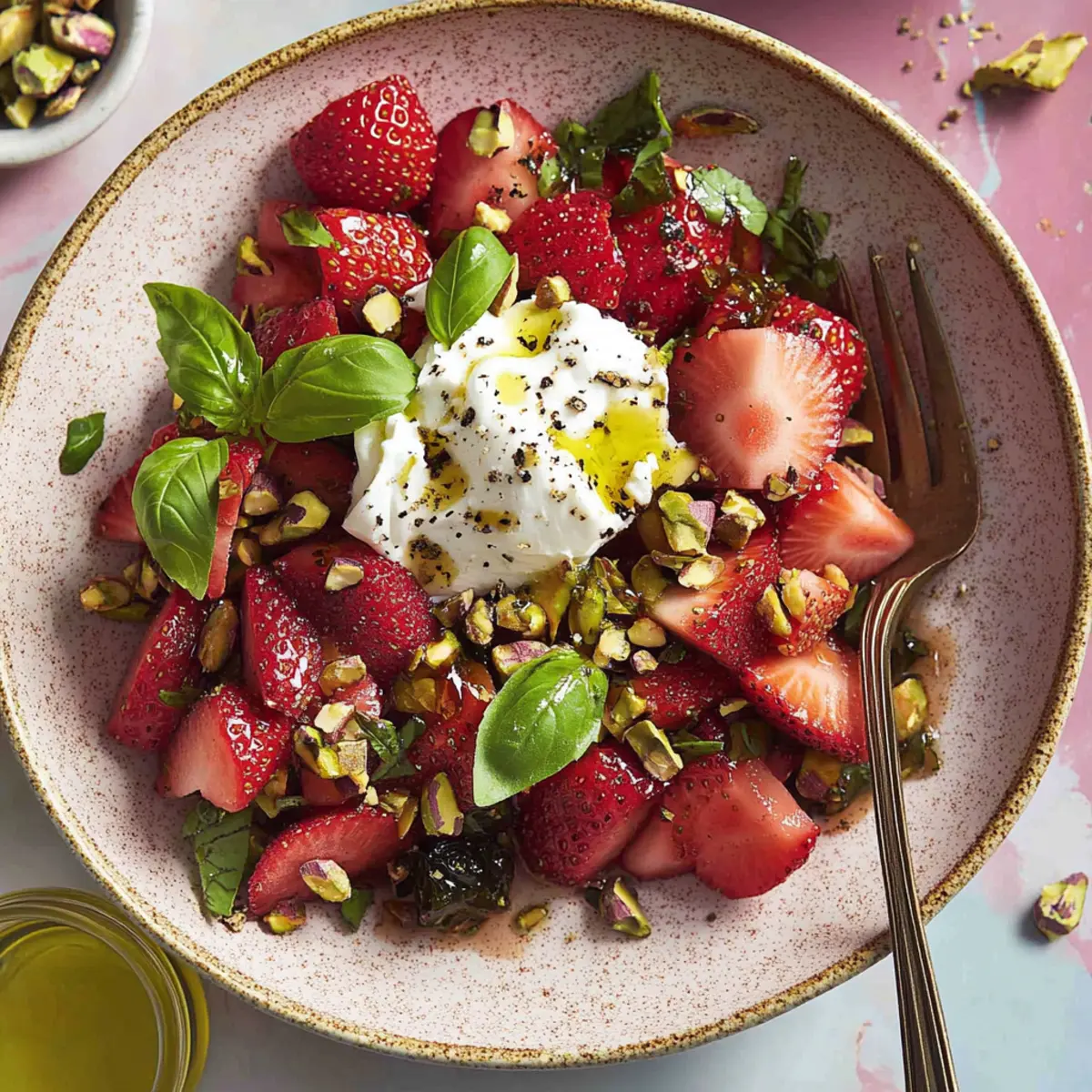 Pickled Rhubarb & Strawberry Salad: A Sweet & Tangy Delight