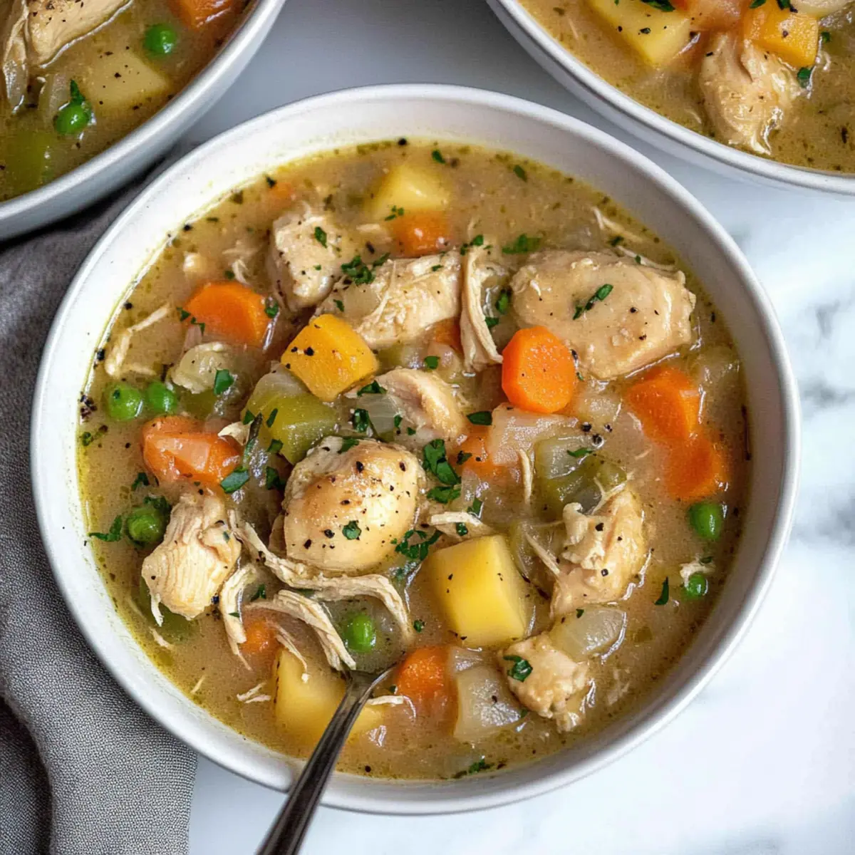 Cozy Up with Slow Cooker Chicken Stew for Comforting Flavor