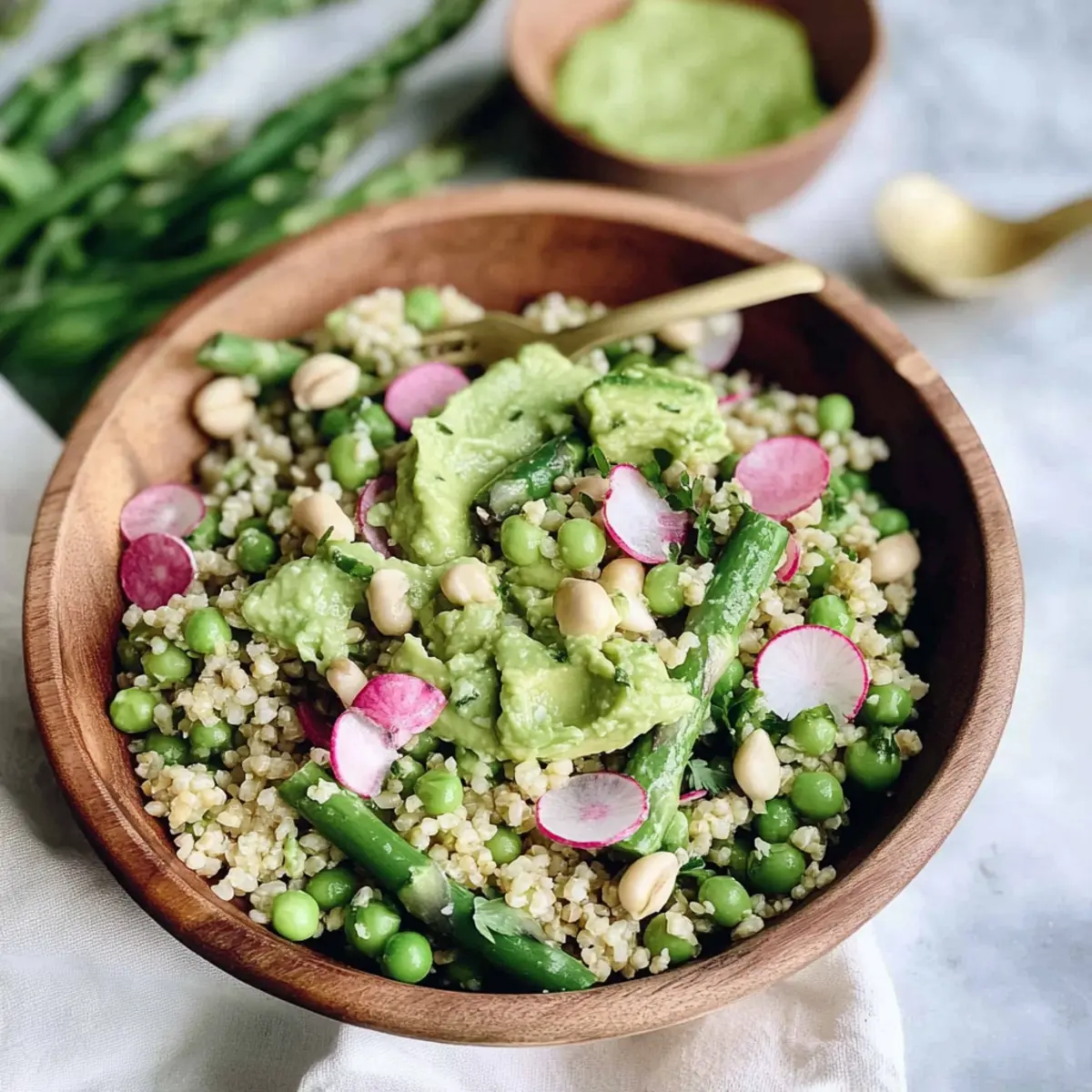 Fresh and Vibrant Spring Bulgur Wheat Salad Recipe