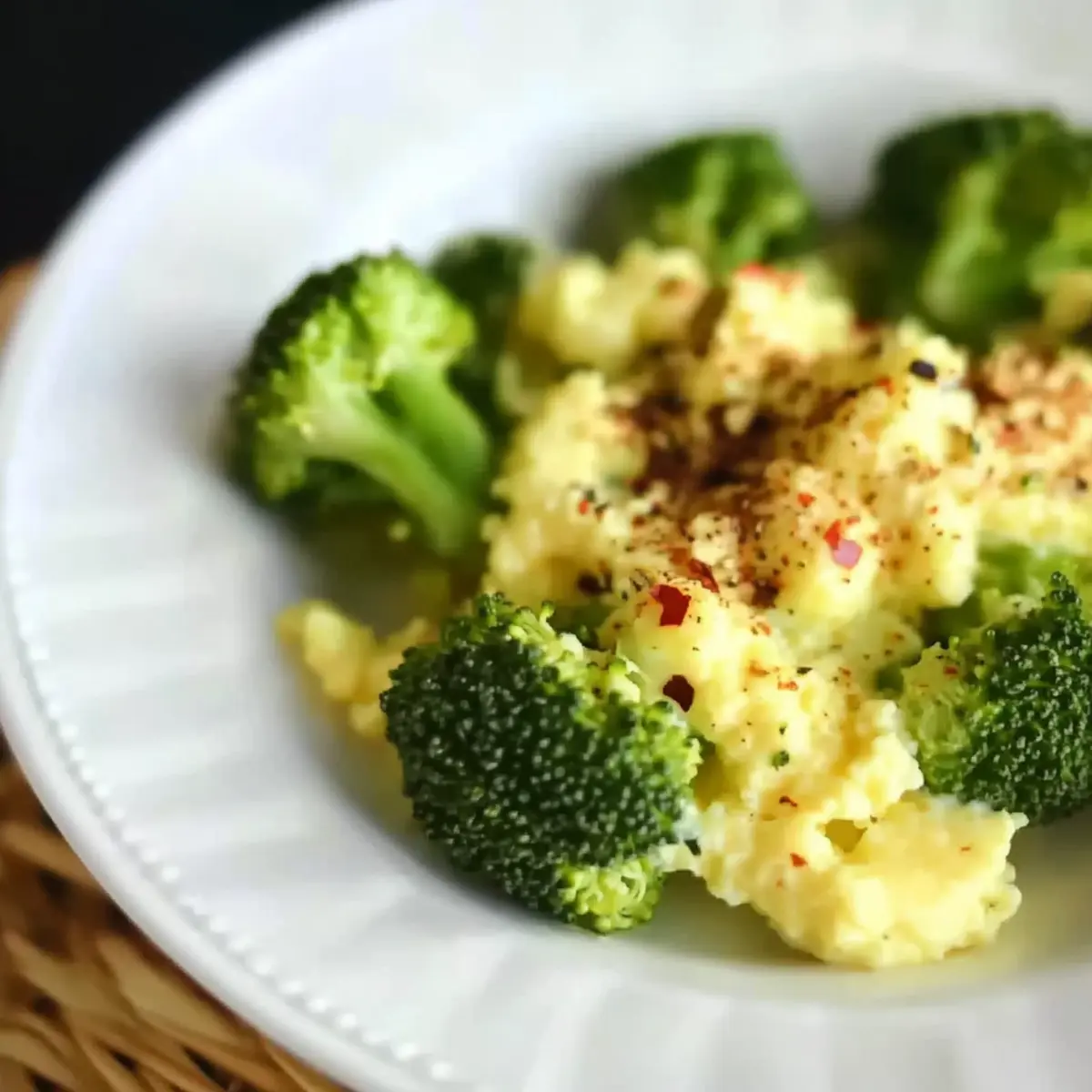 Savory Broccoli with Scrambled Eggs for a Quick Breakfast