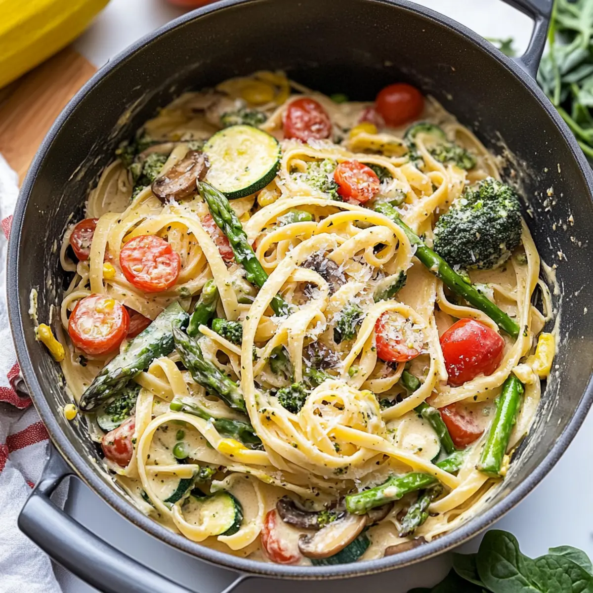 Easy Spring Pasta Primavera for a Flavorful Dinner Delight
