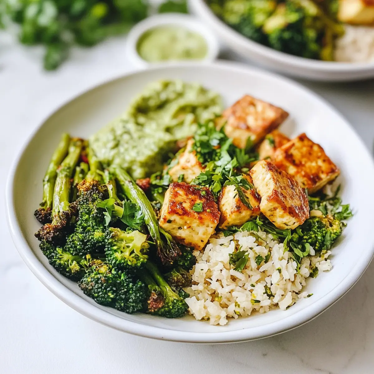 Cilantro Lime Tofu Bowls That Will Brighten Your Meal Prep